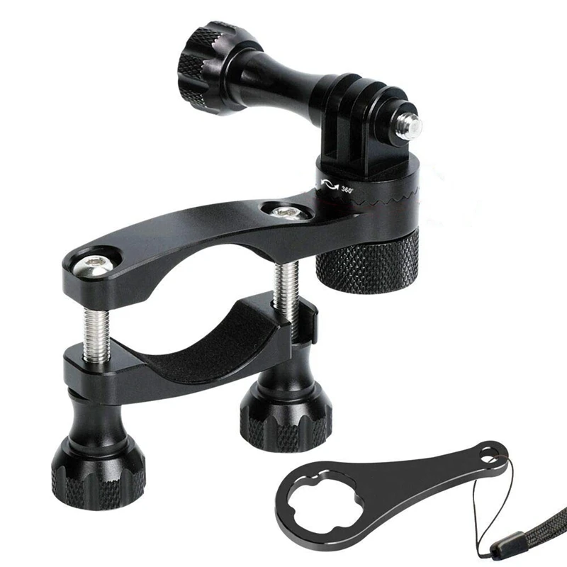 Алюминий сплав велосипедов лыжные палки кронштейн спортивные Камера зажим для