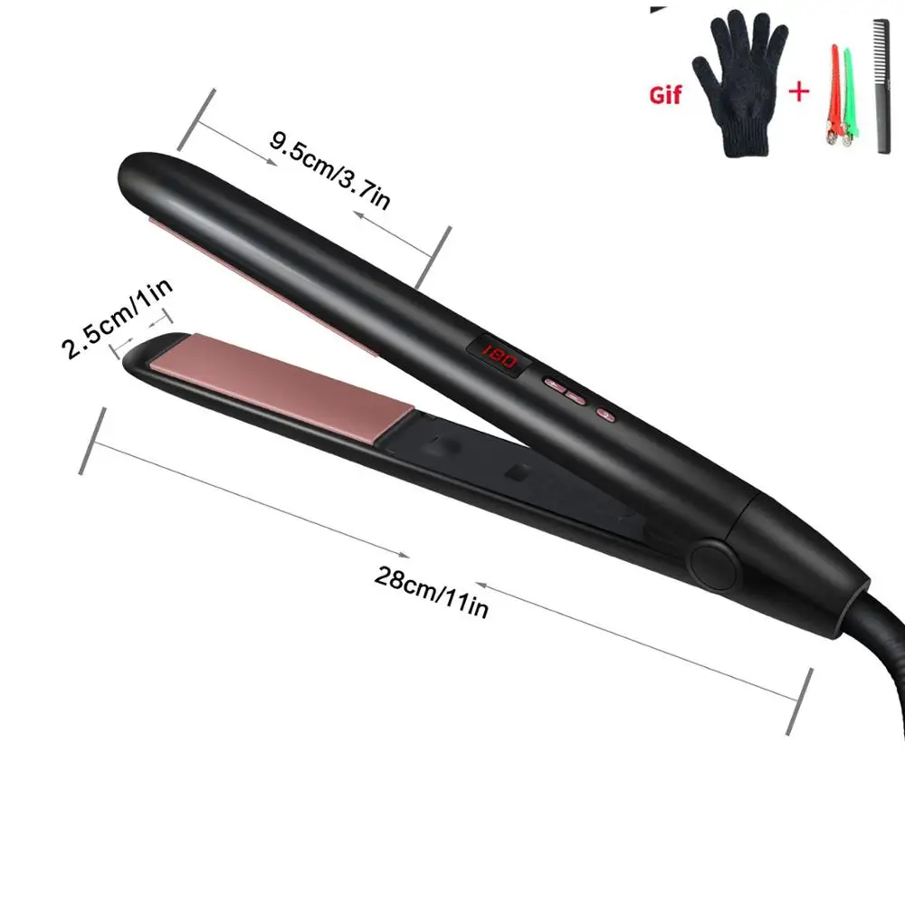 Выпрямитель для волос выпрямитель плоский утюжок ионная керамическая 3D