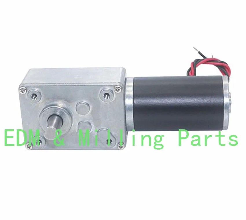 CNC ультракороткие двигатель с высоким крутящим моментом червь Шестерни электродвигатель постоянного тока 4058GW 12V 108 об/мин Номинальный ток 1060mA