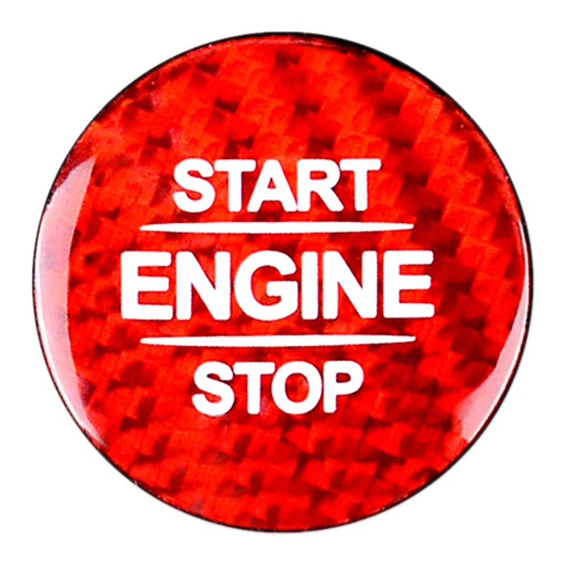 Carbon Fiber Engine Start Button Sticker For Benz W177 Glb X247 W247 Gle W167 Gls X167 W464 Cla C118 Amg | Автомобили и мотоциклы