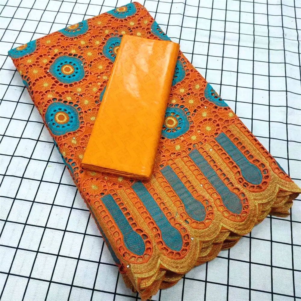 

Bazin Perfume plain color Cotton Bazin Brode riche embroidery African Eyelet Holes Swiss Voile In Switzerland V816