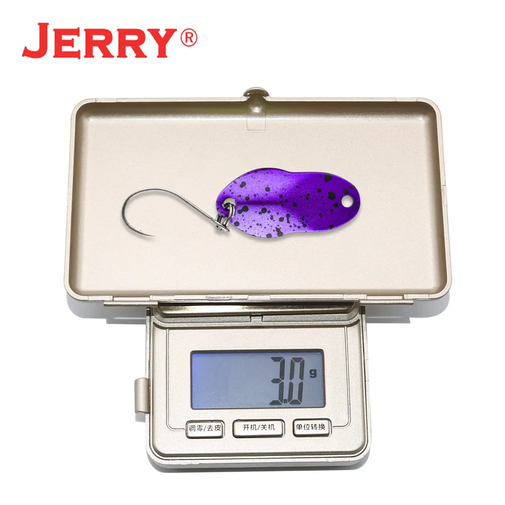 Рыболовная приманка Jerry Capricorn латунная ультралегкая блесна для форели 2 г/3 г микро