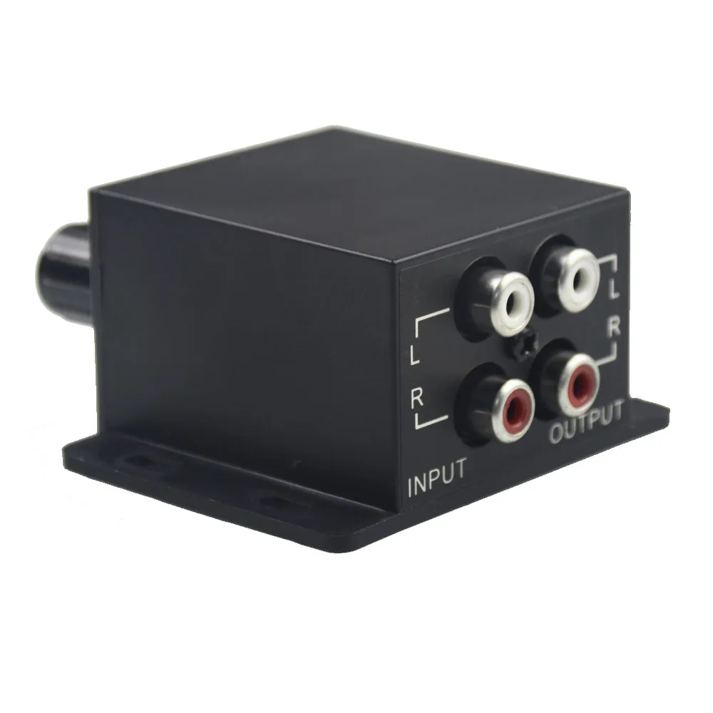 

Car 2 RCA Bass Control Gain Adjust Audio Adjuster Amplifier Speaker Controller Adjustable
