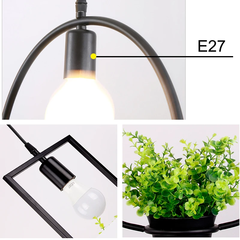 

Nordic Pendant Lights Vintage Hanglamp Kitchen Christmas Hanging Lamp Industrial Pendant Lamp Lamparas De Techo Colgante Moderna