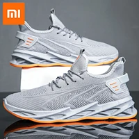 xiaomi summer running shoes fashion sports shoes flying woven breathable casual shoes mens sneakers for outdoor jogging shoes