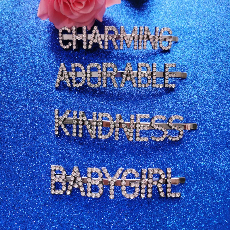 Женские заколки для волос с кристаллами стразы украшения Новое поступление