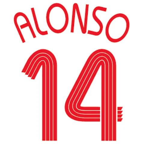 2008 г. НАМА UCL Champions #8 Gerrard #14 Alsonso #9 Fowler тепловая печать футбол|Заплатки| |