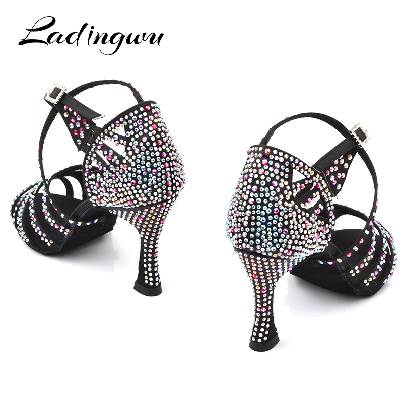 Ladingwu/Прямая продажа с фабрики Танцевальная обувь для латинских женщин Блестящие