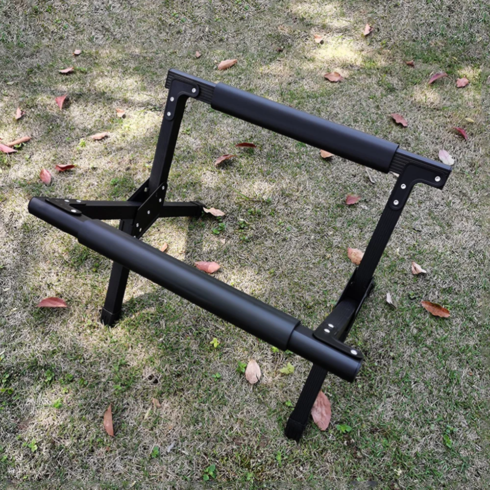 

1 Set Outdoor Ice Box Stand Adjustable Hiking Ice Box Grill Luggage Holder Rack