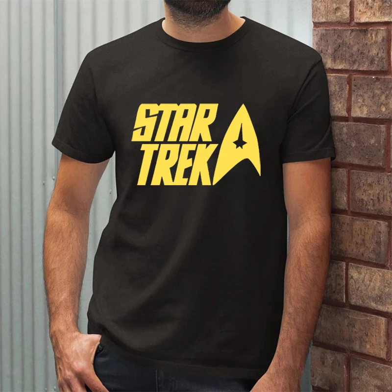 

Men Clothing Star Trek Science FictionTV Series Tops Short Sleeve 100% Cotton Casual T-shirt Summer Fashion Sports Tshirt