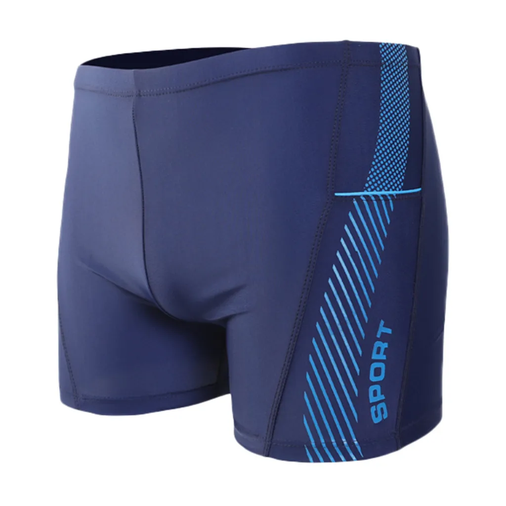 Мужские шорты для плавания сексуальные нейлоновые дышащие плавки со встроенным