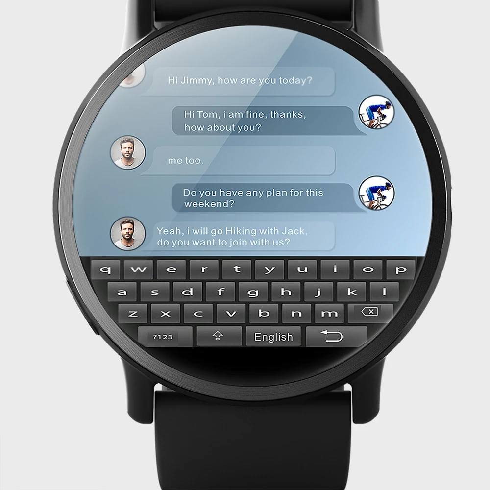 LEMFO LEMX 4G Internet Smart Watch Android 7.1 GPS Sim Card WIFI 2.03 Inch Screen 8MP Camera Heart Rate Smartwatch for Men Women