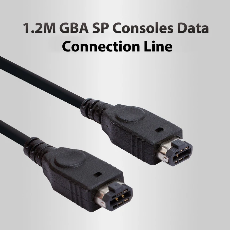

1.2m 2 Players Data Link Connect Cable Cord For Gameboy Advance GBA SP Consoles