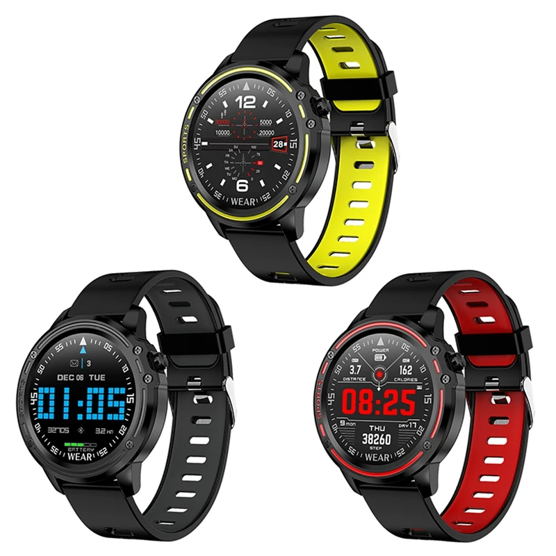

L8 Smart Watch Men Ip68 Waterproof Mode Smart Watch with Ecg Ppg Blood Pressure Heart Rate Sports Fitness Watches