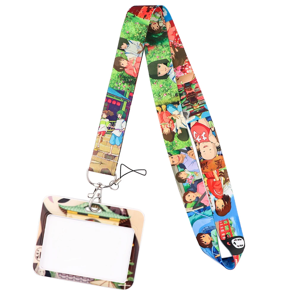 

DZ2051 Japanese anime Comics Lanyard For Keychain ID Card Cover Mobile Phone USB Badge Holder Key Ring Neck Straps Accessories