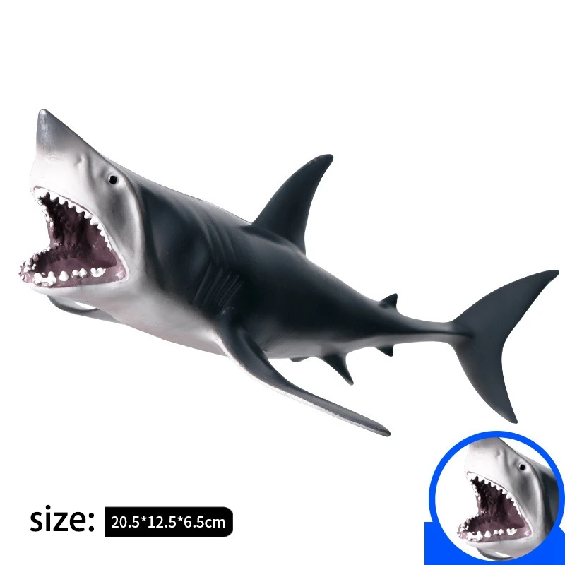 

Sea Life Animals Tooth Shark Model Pvc Figurines Simulation Models Toys