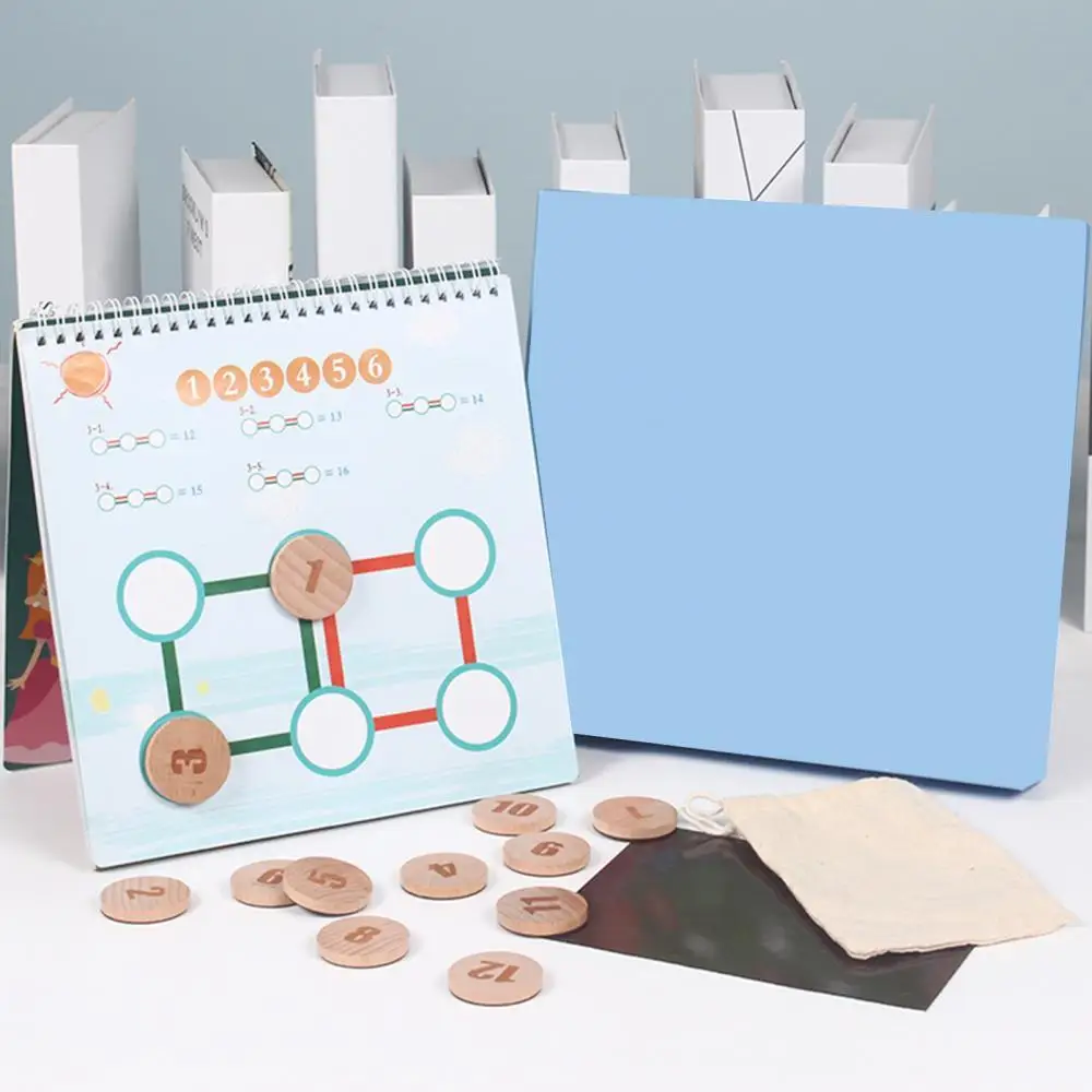 

Детские развивающие цифровые Приключения Настольная Игра Головоломка бумажная карта математическая игрушка