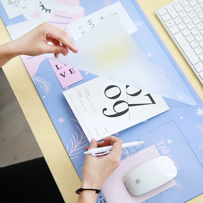 Большой коврик для мыши 70x30 см офисный игровой компьютерный стол современный