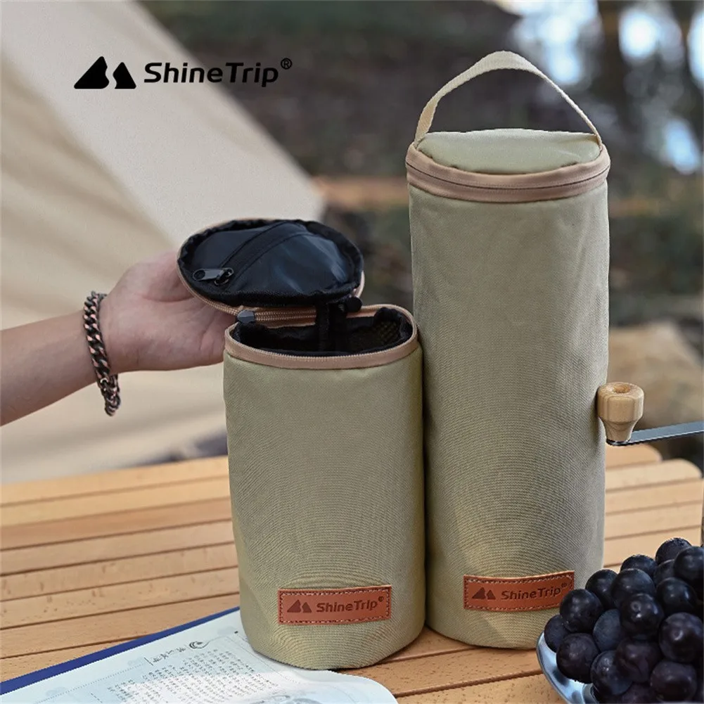 

Outdoor Gas Tank Protective Case Storage Bag Butane Gas Canister Bottle Protective Cover Camping Hiking Gas Storage Cover New
