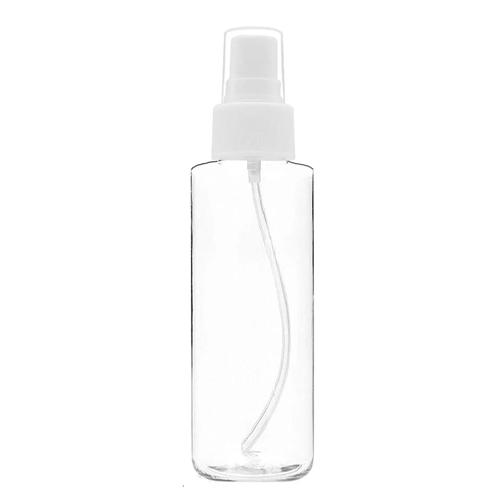 Портативные 100 мл многоразовые бутылки для путешествий прозрачный пластиковый