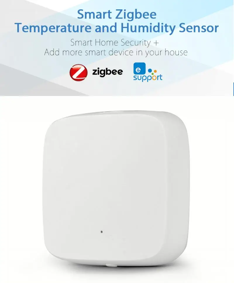 

Zigbee Smart Temperature Controller Humidity Detector Controller EWelink Smart Home Temperature And Humidity Sensor