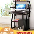 Деревянный компьютерный стол, современный письменный стол, универсальная подставка для ноутбука, мебель для дома и офиса, рабочая станция для ПК, учебный стол