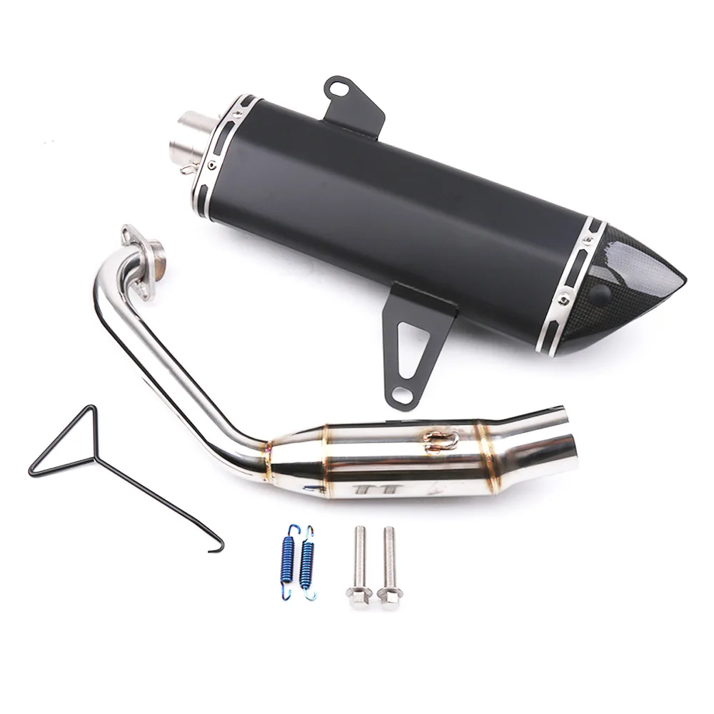 Xmax 300 250 Carbon Fiber DB Killer Muffler Exhaust Escape Pipe For Yamaha X Max Xmax300 Xmax250 Motorcycle Scooter Accessories