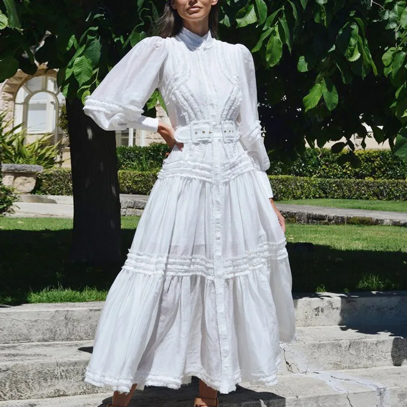 Модельное дизайнерское осеннее праздвечерние чное платье JSXDHK элегантное