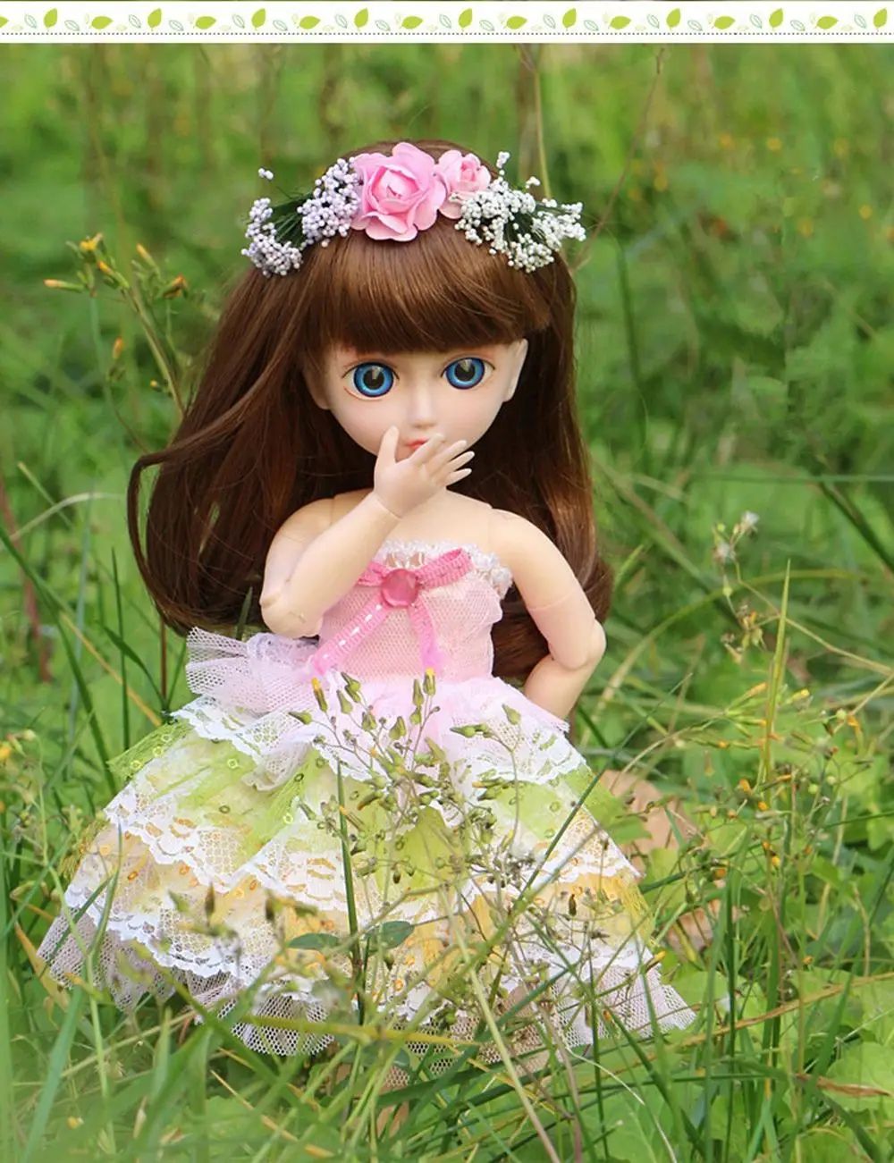 Кукла Kawaii Ye Luo 30 см детский снежный маленький леденец движение 19 шарнирных