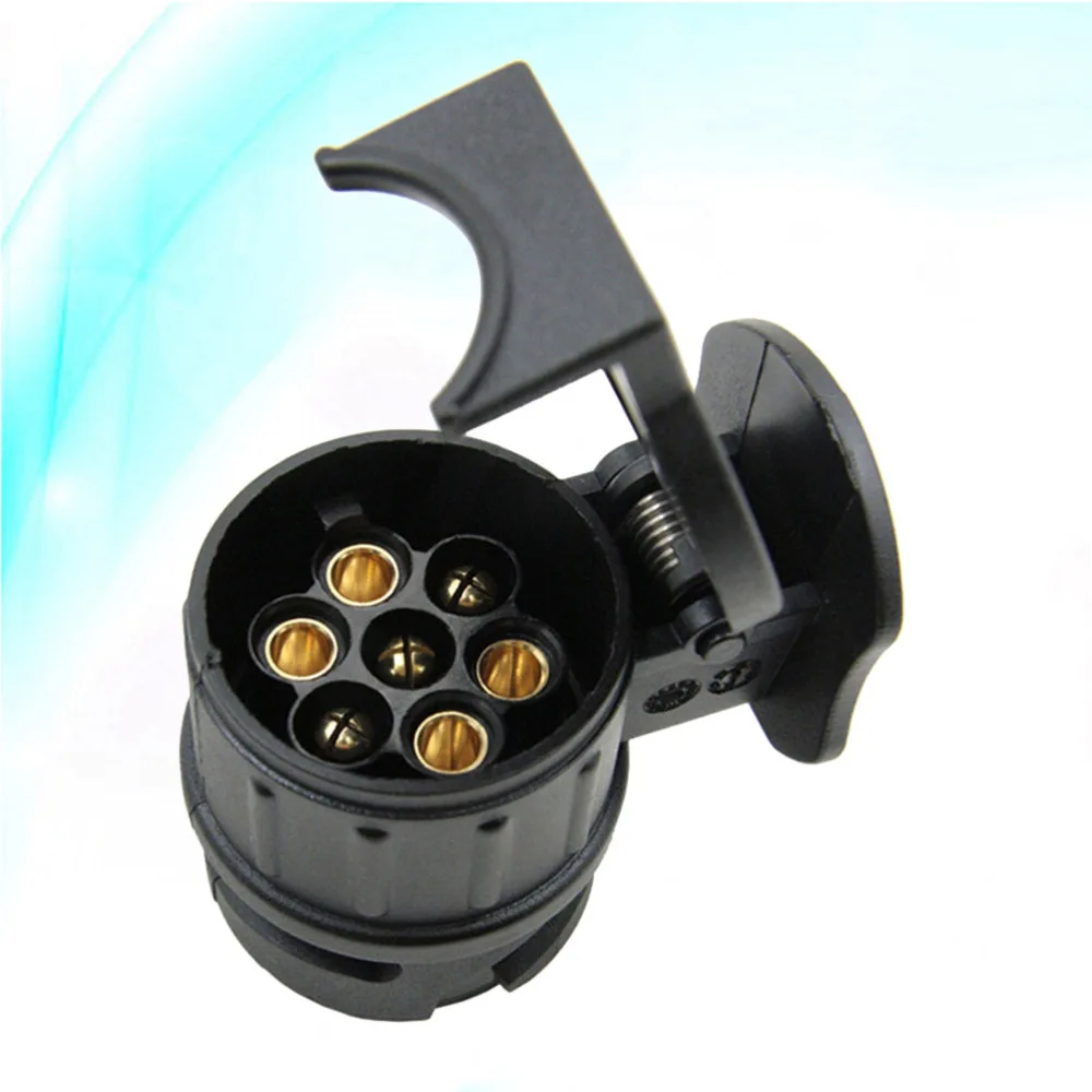 

13-7 Plug Trailer Adapter Rv Power Cord Socket Waterproof Connector Wiring Connector with Plug