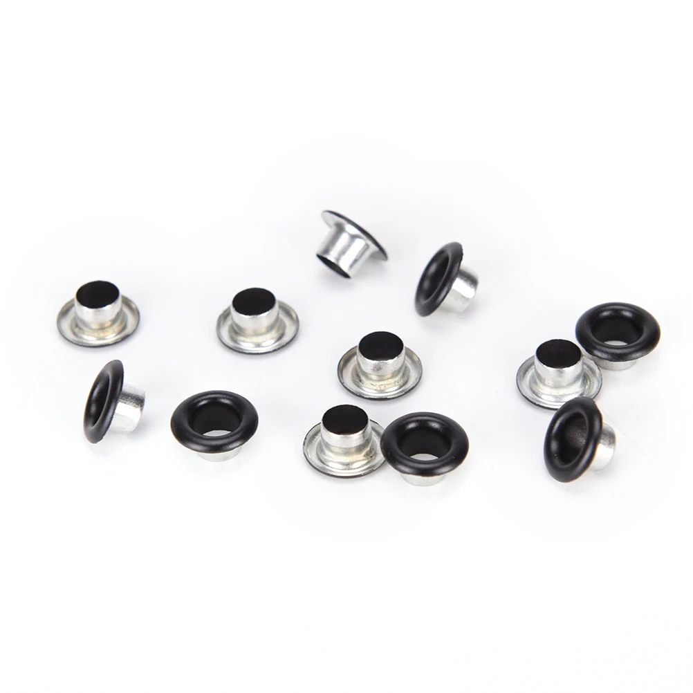 

100 шт 4 мм петля для скрапбукинга случайный смешанный цвет металлические петельки для DIY одежды