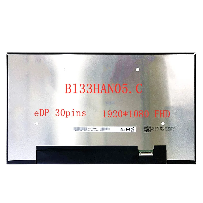 B133HAN05.C FHD 1920*1080 eDP 30pins Laptop LCD Screen replacement panel display matrix