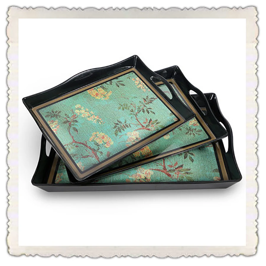 Европейский поднос для столовых приборов 50F044 десертов Набор рождественских