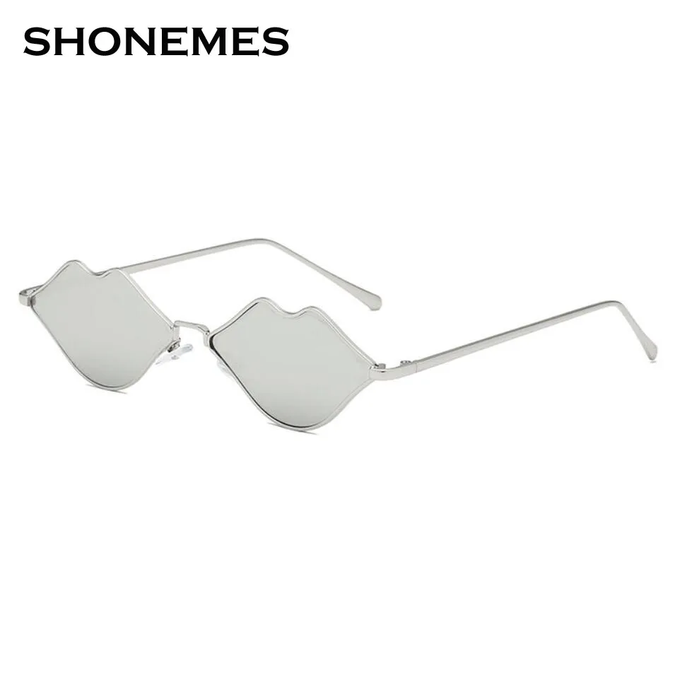 Новый губ солнцезащитные очки для Для женщин Винтаж дизайн крошечный в