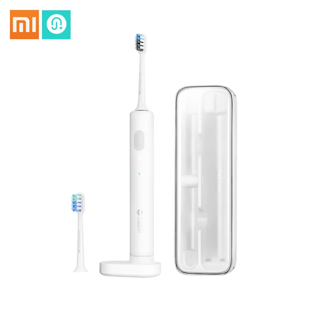 

Doctor B Sonic Electric Toothbrush Sound Waves Smart Brush Ultrasonic Whitening Waterproof Wireless Charging Travel Box