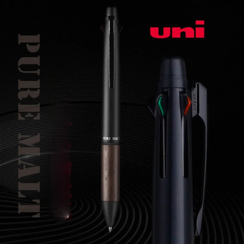 

Japan Uni Mitsubishi MSXE5-2005 Multi-function Pen UNI Multi-color Ballpoint Pen and Automatic Pencil Oak Composite Pen