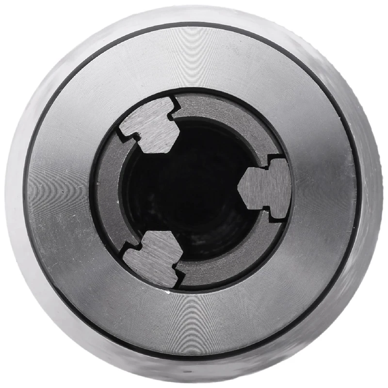 

MT2 B16 Keyless Drill Chuck Self Tighten B16 (1-13mm) with 2PCS Quick Change Turning and Facing Holder 250-101