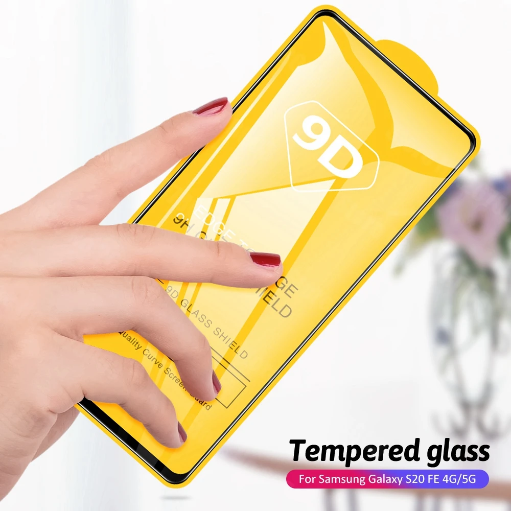 

9D Защитные пленки для Samsung Galaxy S21 Plus S20 FE, чехол для Samsung Note 10 Lite F62 M31 M30S M21 M10 A10 S10E S10 Lite