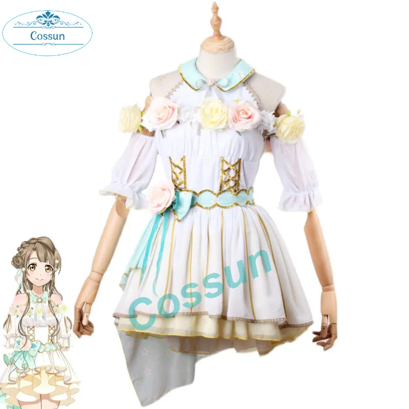 

Lovelive sunshine Flower Festival Minami Kotori Cosplay Costume Women Cute Dress Suit Halloween Carnival Unforms Custom Made