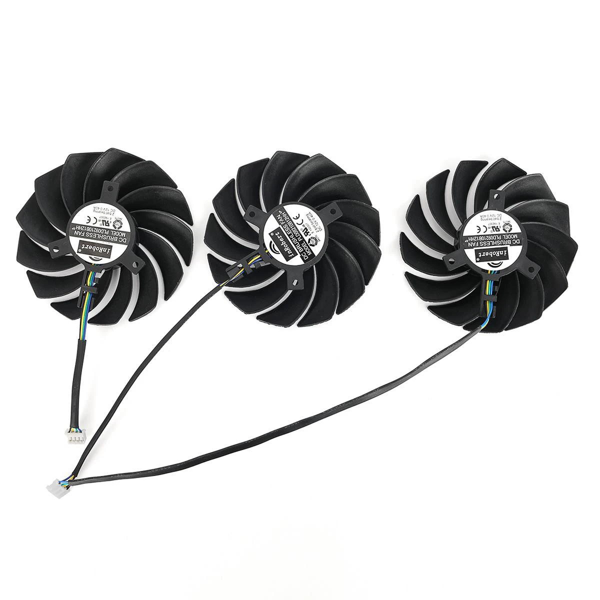 diy fan pld09210b12hh 90mm graphics card fan replacement for msi rtx 3070 3080 3090 suprim x gaming gpu free global shipping