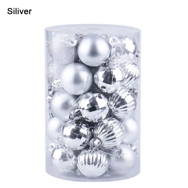 34 шт./компл. 4 см украшение для вечеринки свадьбы блестящий шар нового года