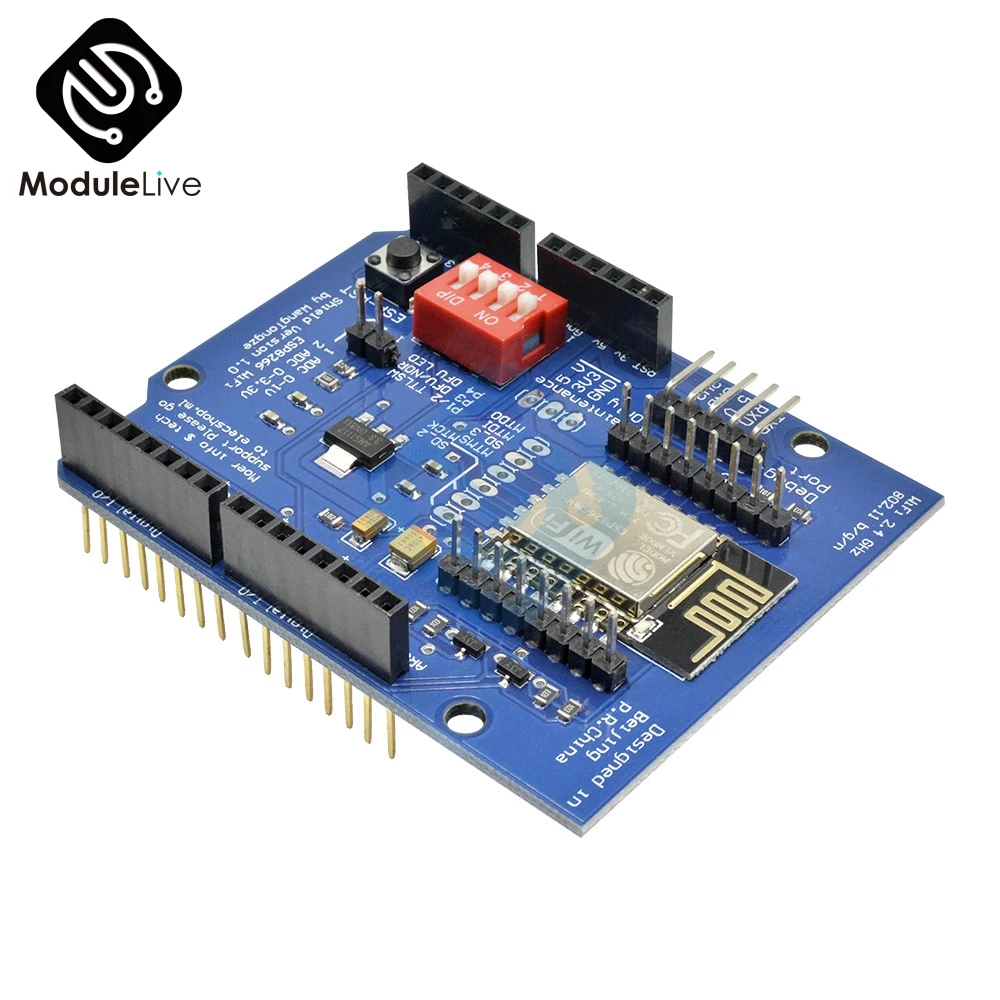 ESP8266 ESP 12E UART Wi Fi беспроводной щит макетная плата модуль для Arduino UNO R3 Mega 3 В
