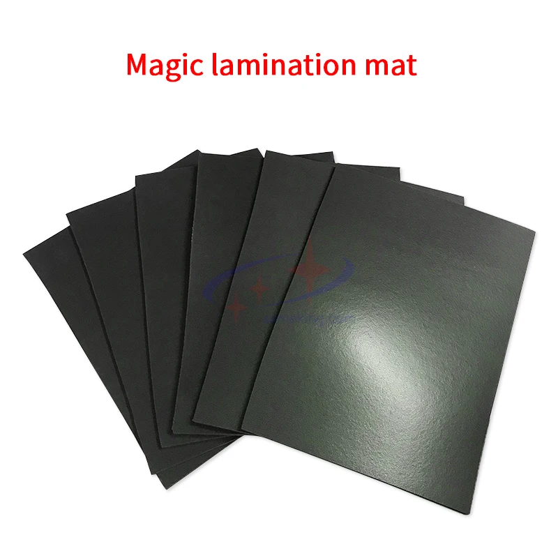 

magic lamination mat sameking supply soft black color for iphone samsung huawei oppo LG no need lamination mold