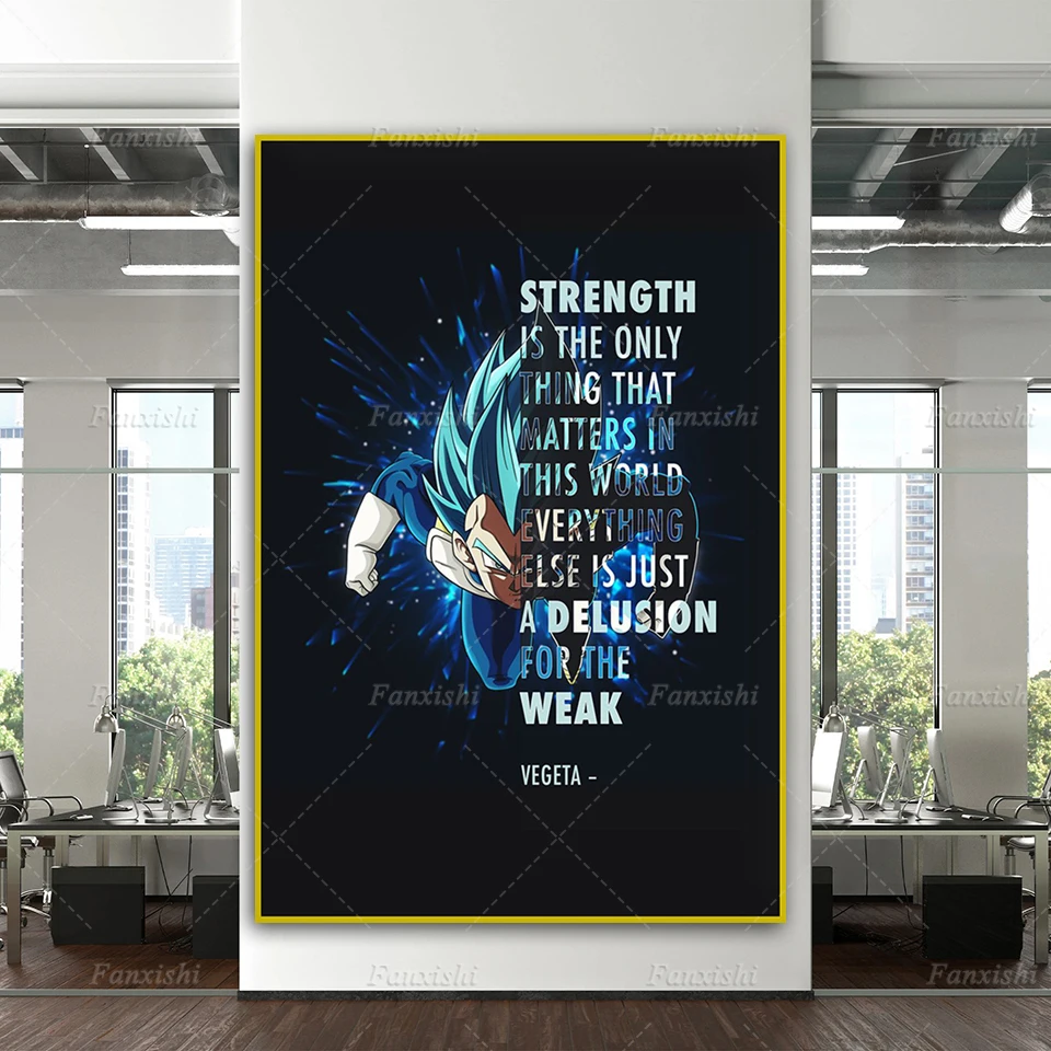 

Dragon Ball Vegeta Super Saiyan Japan Anime Canvas Poster And Prints Home Decor Pictures Wall Art Painting Living Room Cuadros