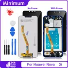 ЖК-дисплей 6,3 дюйма для Huawei Nova 3i, дигитайзер сенсорного экрана в сборе с рамкой для Huawei P Smart Plus INE-LX1 INE-LX2 INE-L21