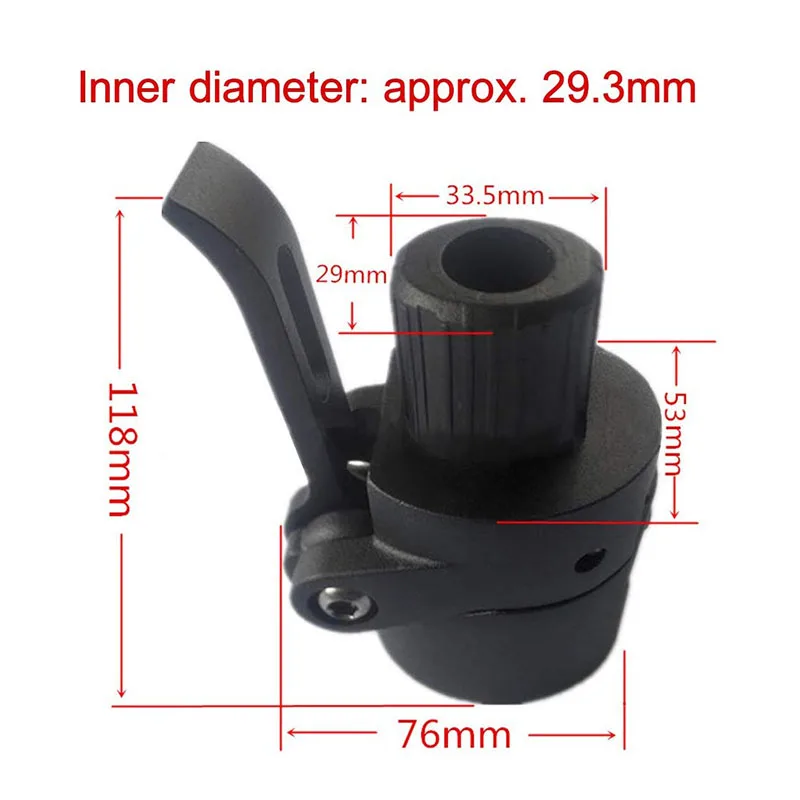 

Scooter Folding Rod Base Lock Screw Accessory Replacement Parts Durable Convenient Folding Hook for Xiaomi M365 Electric Scooter