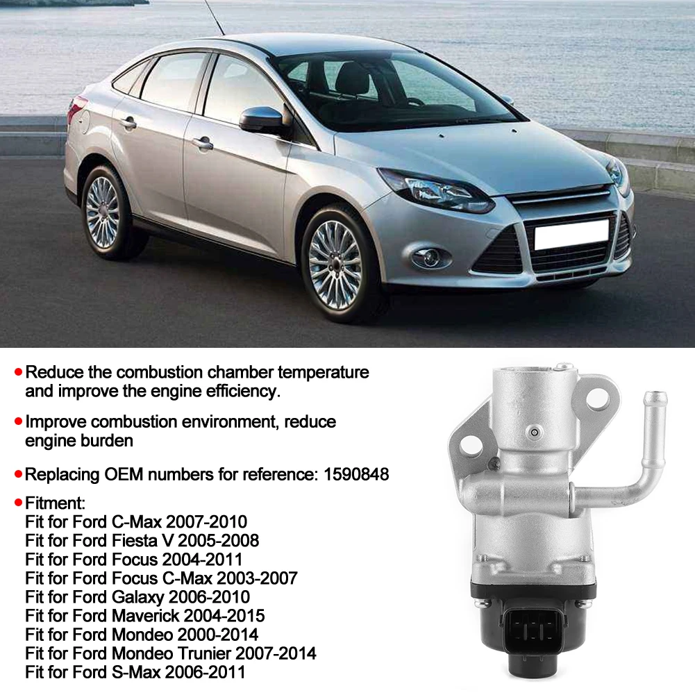 Автомобильный клапан рециркуляции выхлопных газов 1590848 подходит для Ford