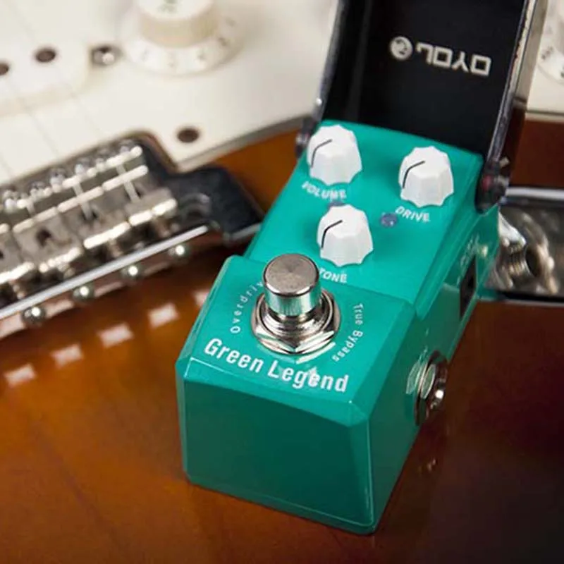 JOYO JF 319 Green Legend Effect гитарная педаль мини дизайн с настоящими байпасными гитарными