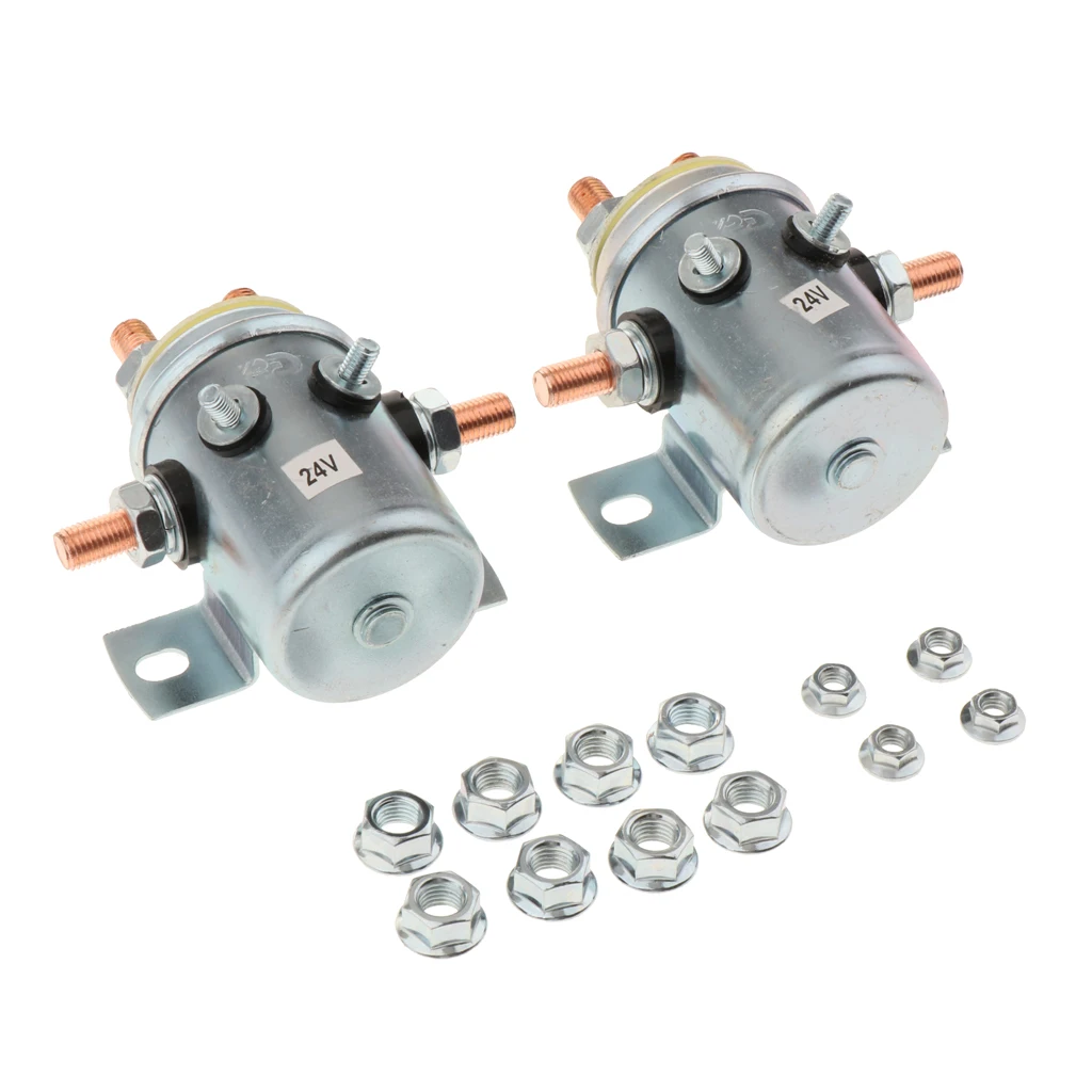 Электромагнитный реле для трейлер лебедки тележка гольфа авто 21 9x6 50x9 45 дюйма 2 шт.