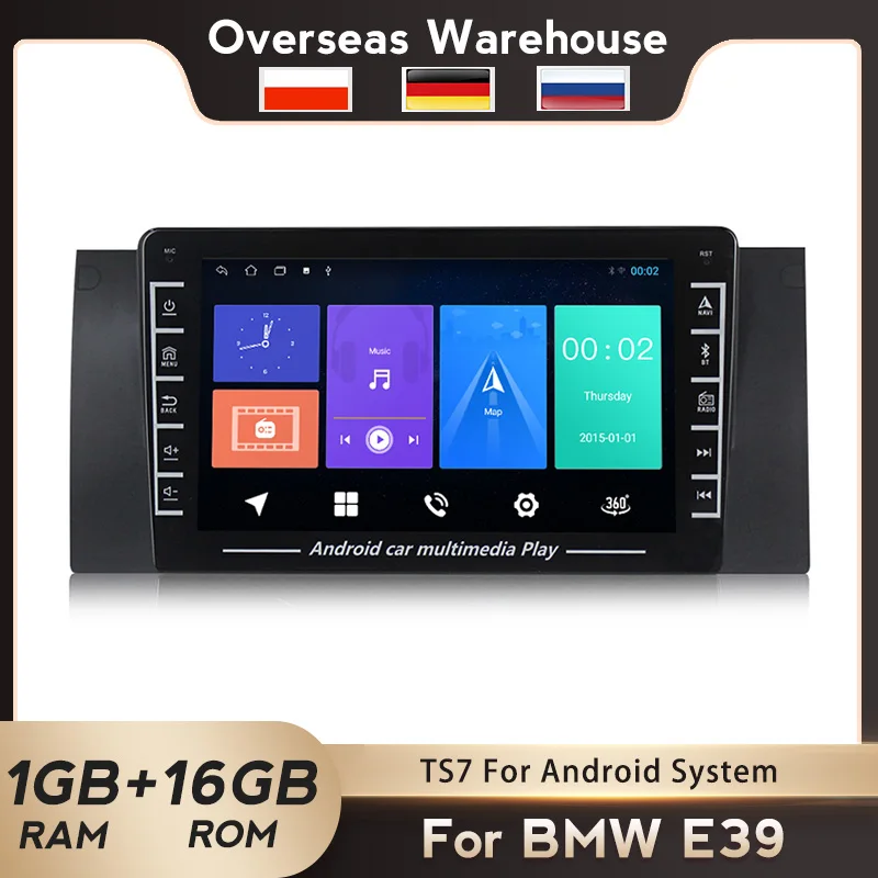 

8 ''Android Системы Автомобиль Радио Мультимедийный видеоплеер для BMW E39 E53 X5 1995-2001 2002 2003 2004 2005 2006 навигации GPS 2 Din